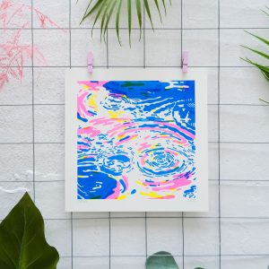 Water - RISO Art print - Image 3
