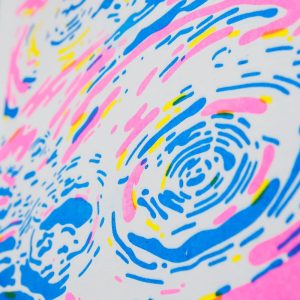 Water - RISO Art print - Image 2
