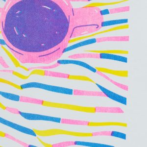 Quiet mornings - RISO Art print - Image 2