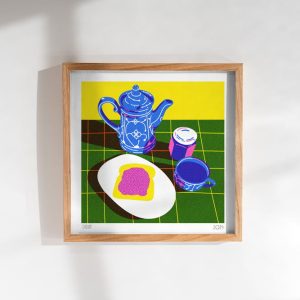 Tea O'Clock - Art print - Image 2