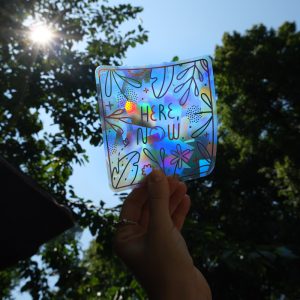 HERE, NOW - Suncatcher | Sticker generator de curcubeie - Image 2